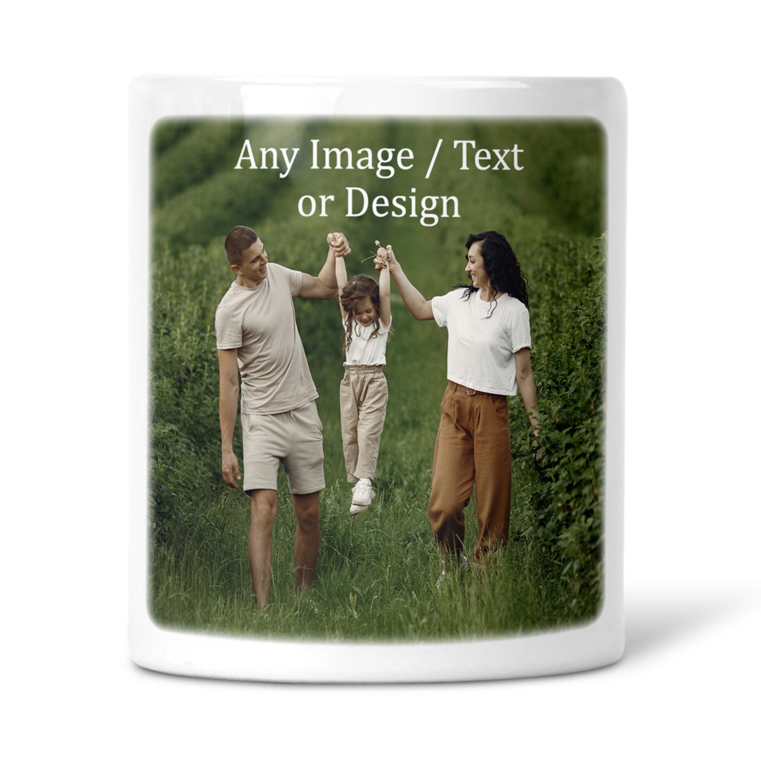 Personalised Any Image / Text Ceramic Money Box