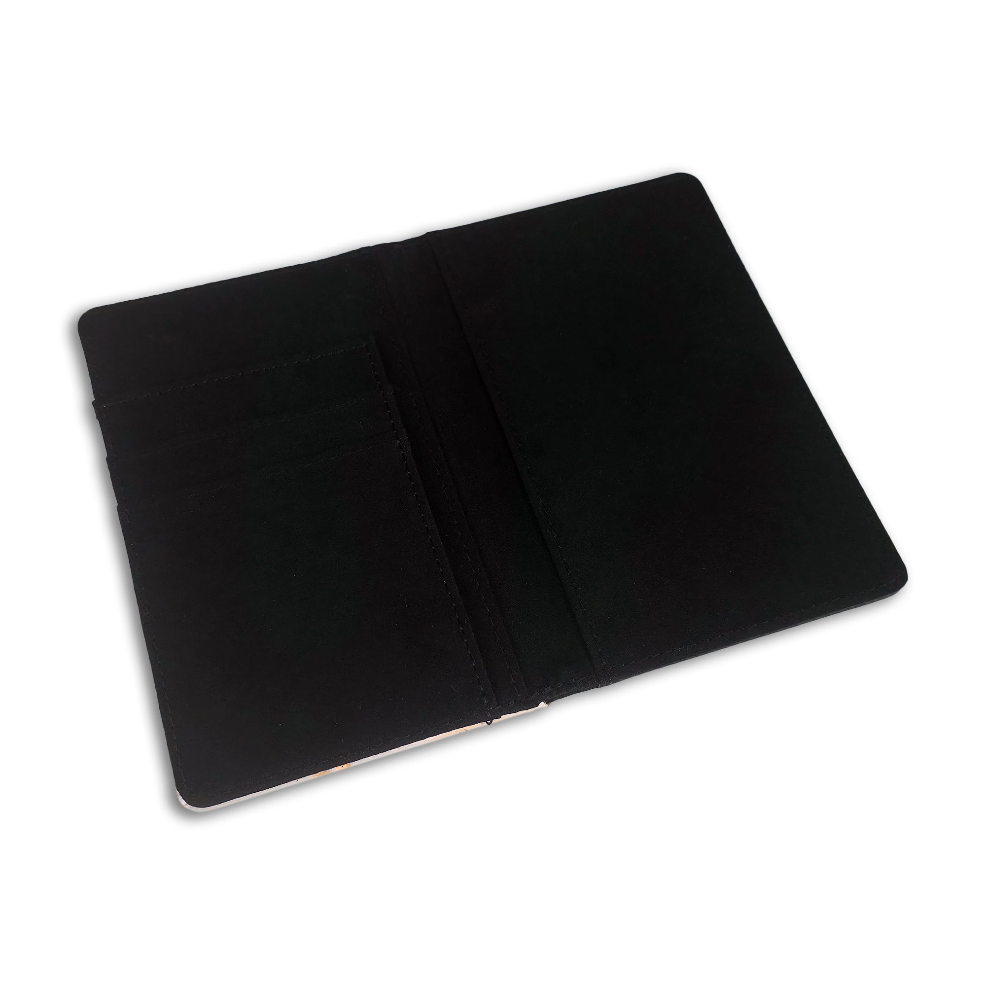 Personalised Any Image / Text Faux Leather Passport Holder / Cover