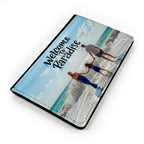 Personalised Any Image / Text Faux Leather Passport Holder / Cover