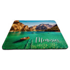 Personalised Any Image / Text Rubber Non-slip Computer PC Mousemat - Premium