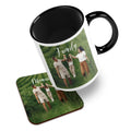 Personalised Photo Mug Custom Design Cup Text Name Logo With High-Gloss Coaster