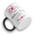 Personalised Floral Happy Mother's Day Ceramic Coffee / Tea Mug