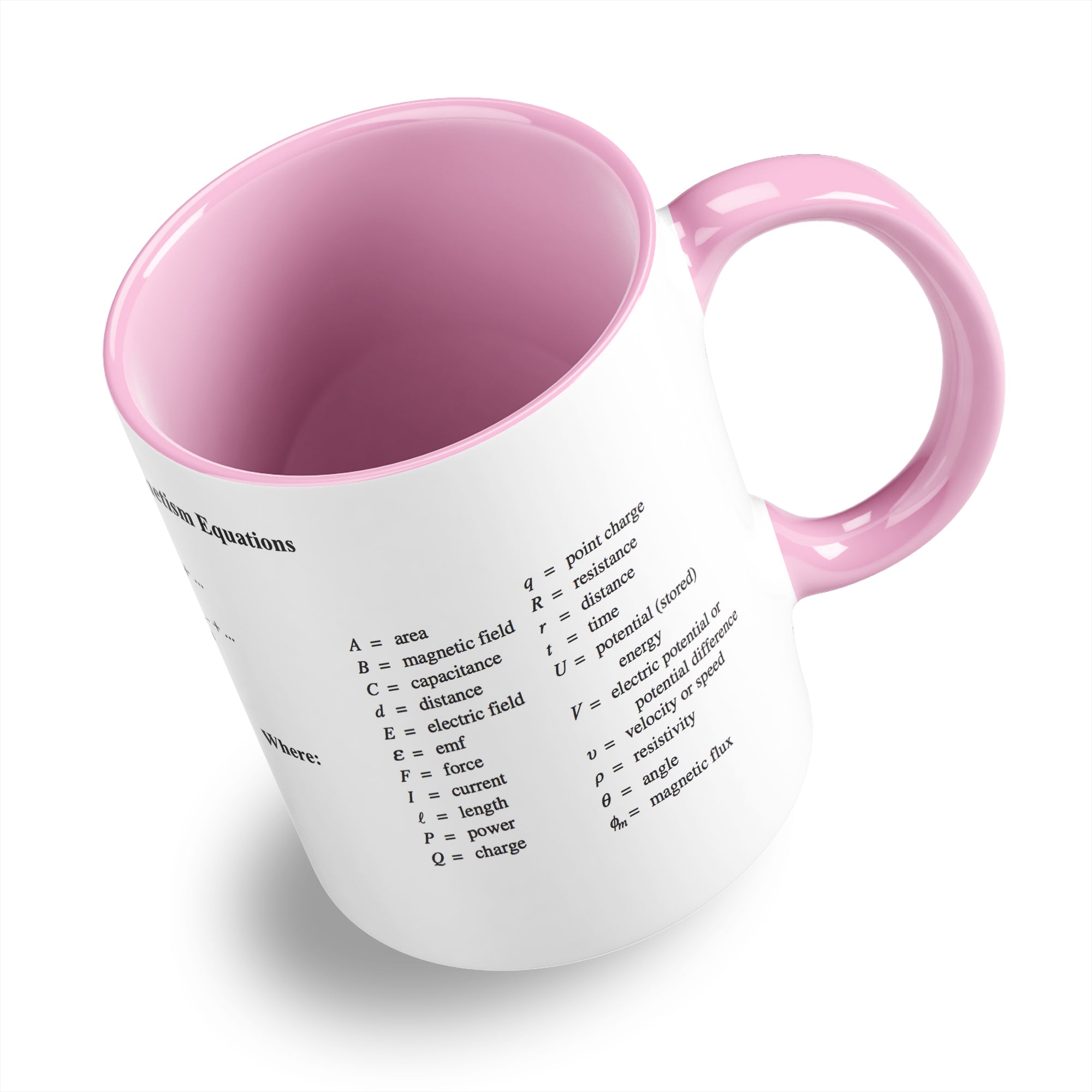 Physics Maths Science A Level College University Student Ceramic Coffee / Tea Mug