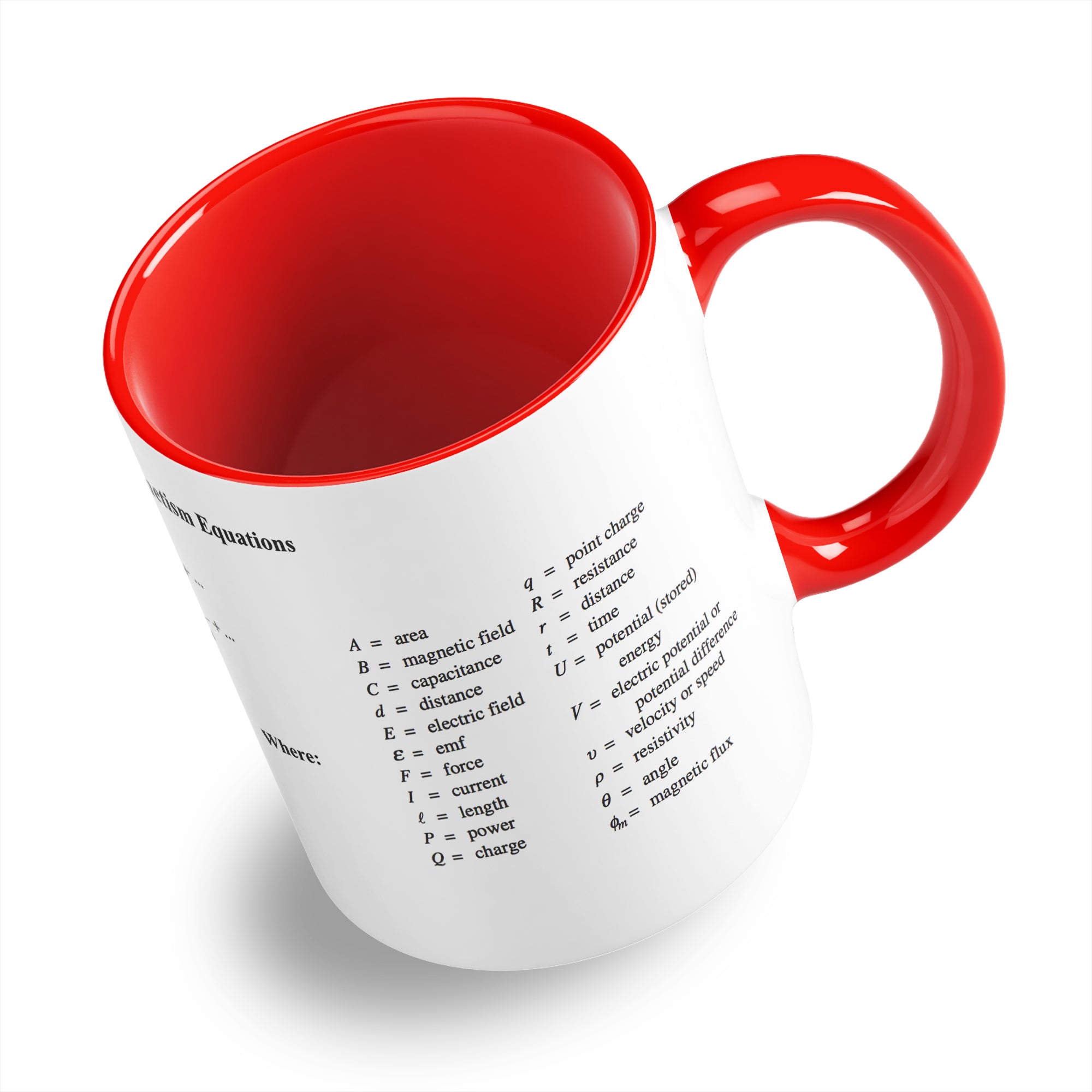 Physics Maths Science A Level College University Student Ceramic Coffee / Tea Mug