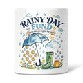 Rainy Day Fund - Saving Today For Brighter Days Ahead Ceramic Money Box