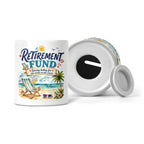 Retirement Fund - Saving Today For The Good Years Ahead Ceramic Money Box