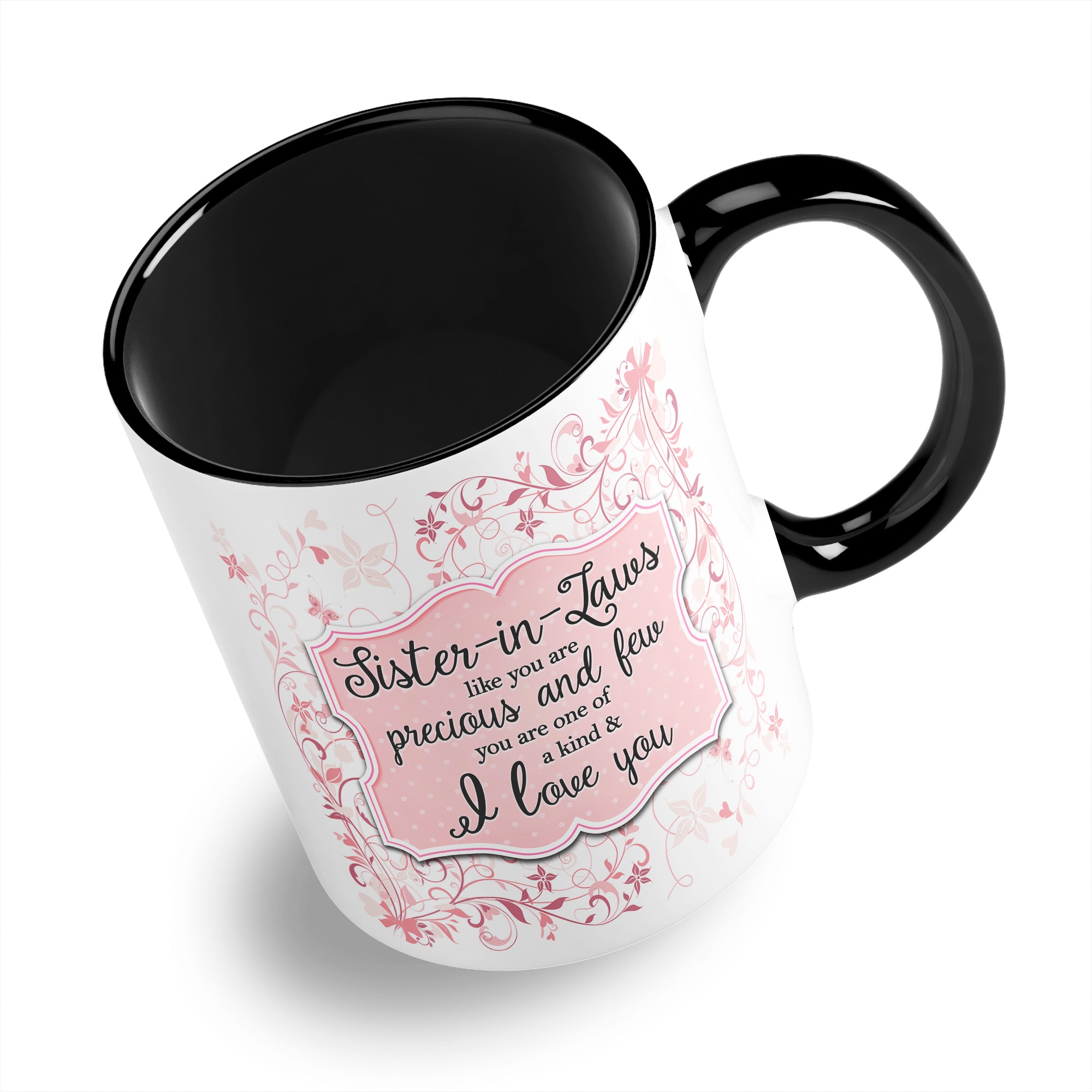 You Are One Of A Kind I Love You (Relation) Floral Ceramic Coffee / Tea Mug