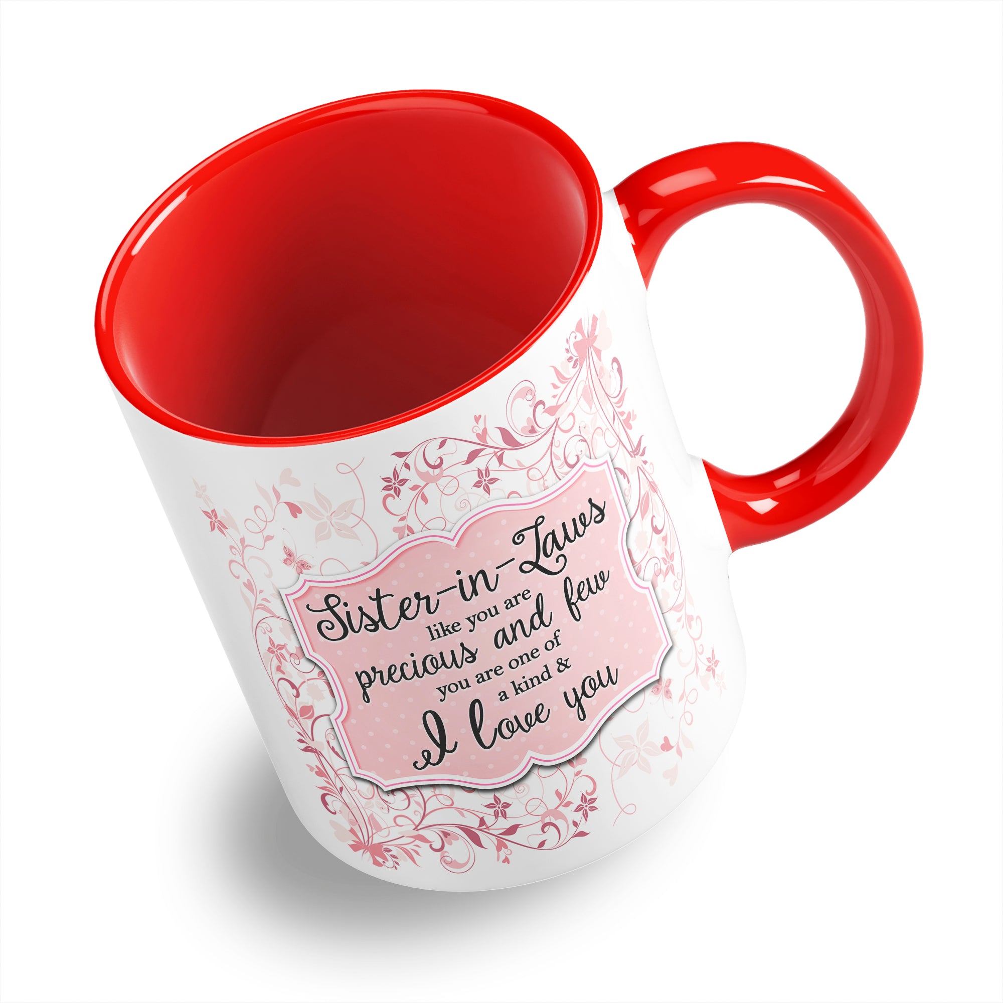 You Are One Of A Kind I Love You (Relation) Floral Ceramic Coffee / Tea Mug