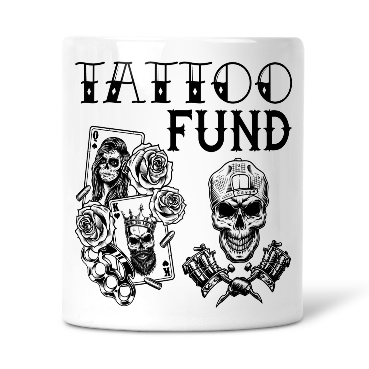 Tattoo Fund Ceramic Money Box