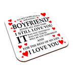 To My Gorgeous Amazing (Relation) Square Smooth High-Gloss Finished Coaster