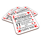 To My Gorgeous Amazing (Relation) Square Smooth High-Gloss Finished Coaster