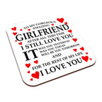 To My Gorgeous Amazing (Relation) Ceramic Mug With High-Gloss Coaster