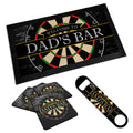 Welcome To Dad's Bar (Dartboard) Bar Runner Set